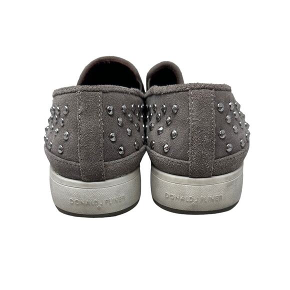 DONALD J PLINER Gray studded gray slip on sneaker size 7.5 - Picture 4 of 10